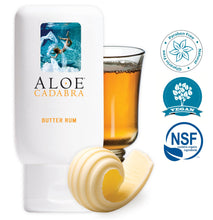Load image into Gallery viewer, Aloe Cadabra Organic Lube Butter Rum 2.5 Oz