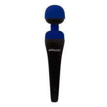 Load image into Gallery viewer, Palm Power Massager Blue Rechargeable Waterproof