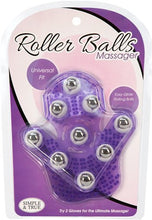 Load image into Gallery viewer, Roller Balls Massager Purple
