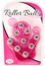 Load image into Gallery viewer, Roller Balls Massager Pink