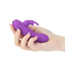 Load image into Gallery viewer, Power Bullet Alices Bunny 4in 10 Function Bullet Purple