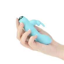Load image into Gallery viewer, Power Bullet Alices Bunny 4in 10 Function Bullet Teal