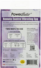 Load image into Gallery viewer, Powerbullet Remote Control Egg Purple