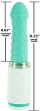 Load image into Gallery viewer, Pillow Talk Feisty Luxurious Thrusting & Vibrating Massager Teal