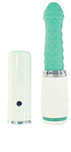 Load image into Gallery viewer, Pillow Talk Feisty Luxurious Thrusting & Vibrating Massager Teal