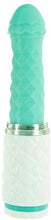 Load image into Gallery viewer, Pillow Talk Feisty Luxurious Thrusting & Vibrating Massager Teal