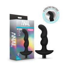 Load image into Gallery viewer, Anal Adventures Platinum Silicone Vibrating Prostate Massager 03 Black