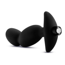 Load image into Gallery viewer, Anal Adventures Platinum Silicone Vibrating Prostate Massager 04 Black