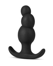 Load image into Gallery viewer, Anal Adventures Platinum Stacked Plug Black