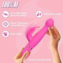 Load image into Gallery viewer, Aria Naughty Af 2.0 Vibe Plum Rechargeable