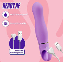 Load image into Gallery viewer, Aria Exciting Af 2.0 Vibe Indigo Rechargeable
