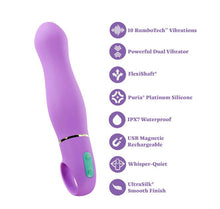 Load image into Gallery viewer, Aria Exciting Af 2.0 Vibe Indigo Rechargeable