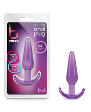 Load image into Gallery viewer, B Yours Slim Anal Plug Purple