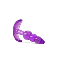 Load image into Gallery viewer, B Yours Triple Bead Anal Plug Purple