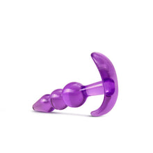 Load image into Gallery viewer, B Yours Triple Bead Anal Plug Purple