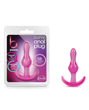 Load image into Gallery viewer, B Yours Curvy Anal Plug Pink