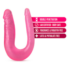 Load image into Gallery viewer, B Yours Sweet Double Dildo Pink
