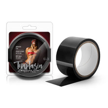 Load image into Gallery viewer, Temptasia Bondage Tape 60ft Black