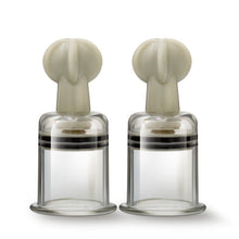 Load image into Gallery viewer, Temptasia Clit & Nipple Twist Large Suckers Set Of 2 Clear