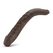 Load image into Gallery viewer, Dr Skin 16 Double Dildo Chocolate "