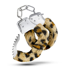 Load image into Gallery viewer, Temptasia Furry Leopard Cuffs