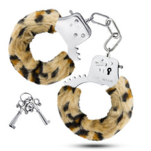 Load image into Gallery viewer, Temptasia Furry Leopard Cuffs