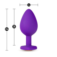 Load image into Gallery viewer, Temptasia Bling Plug Medium Purple