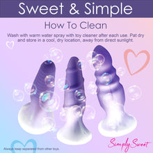 Load image into Gallery viewer, Simply Sweet Silicone Personal Wellness Set Purple