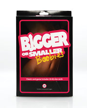 Load image into Gallery viewer, Play Wiv Me Bigger Or Smaller Boobs Card Game