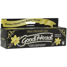 Load image into Gallery viewer, Goodhead Oral Delight Gel 4 Oz French Vanilla