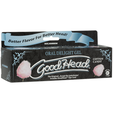 Load image into Gallery viewer, Goodhead Oral Delight Gel 4 Oz Cotton Candy
