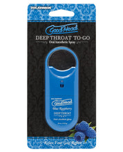 Load image into Gallery viewer, Goodhead Deep Throat Spray To Go Blue Raspberry