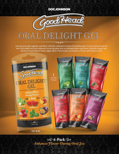 Load image into Gallery viewer, Goodhead Warming Oral Delight Gel 6 Pack