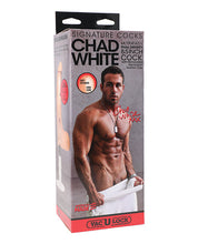Load image into Gallery viewer, Signature Cocks Chad White 8.5 In Ultraskyn Cock W/ Suction Cup