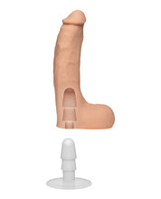 Load image into Gallery viewer, Signature Cocks Chad White 8.5 In Ultraskyn Cock W/ Suction Cup