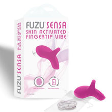 Load image into Gallery viewer, Fuzu Sensa Skin Activated Fingertip Vibe Pink