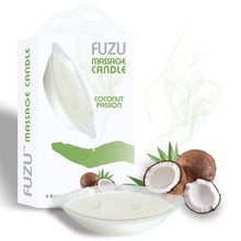 Load image into Gallery viewer, Fuzu Massage Candle Coconut Passion 4 Oz