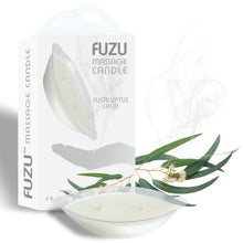 Load image into Gallery viewer, Fuzu Massage Candle Eucalyptus Calm 4 Oz