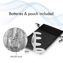 Load image into Gallery viewer, Doctor Love Zinger Vibrating Cock Cage Clear