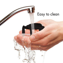 Load image into Gallery viewer, Doctor Love Zinger Vibrating Cock Cage Black