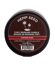 Load image into Gallery viewer, Hemp Seed 3-in-1 Candle Kashmir Musk 6oz