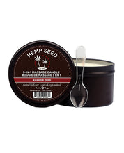 Load image into Gallery viewer, Hemp Seed 3-in-1 Candle Kashmir Musk 6oz
