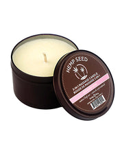 Load image into Gallery viewer, Hemp Seed 3-in-1 Candle Zen Berry Rose 6oz