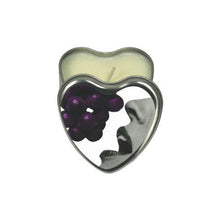 Load image into Gallery viewer, Candle 3-in-1 Heart Edible Grape 4.7 Oz