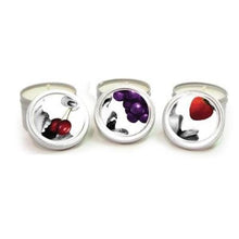 Load image into Gallery viewer, Candle 3 Pack Edible Cherry Grape Strawberry