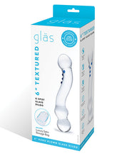 Load image into Gallery viewer, Glas 6 Curved G-spot Glass Dildo "