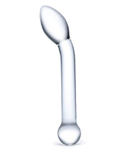 Load image into Gallery viewer, Glas 8 Slimline G Spot Glass Dildo "