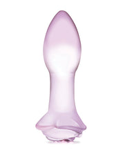 Load image into Gallery viewer, Glas 5 Rosebud Glass Butt Plug "