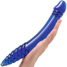 Load image into Gallery viewer, Glas 11in Double-sided Glass Dildo W/ Handle Grip