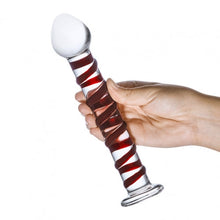 Load image into Gallery viewer, Glas Mr Swirly Spiral Glass Personal Massager